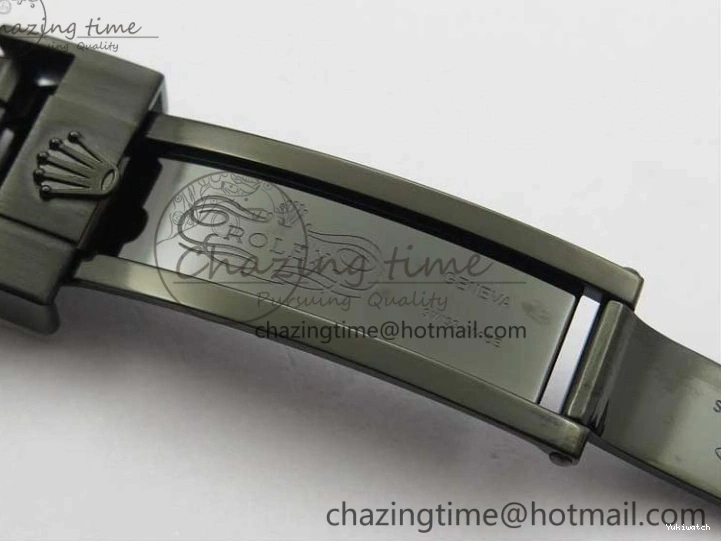 1:1 V6F Blaken Best 904L Date Submariner PVD Edition A2824 0322